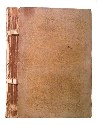 TILLI, MICHELANGELO. Catalogus plantarum horti Pisani.  1723.  Lacks the portrait.